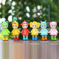 Lindo coleccionable Kawaii dibujos animados bebé muñeca figura Gach juguete conjunto para niños y coleccionistas caja ciega sorpresa huevo relleno juguete
