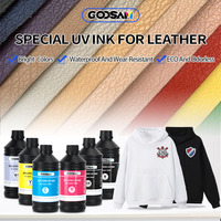 Nueva tinta UV de etiqueta 3D TPU para tintas de impresión UV DTF alta adherencia y resistencia al lavado para etiquetas elevadas en ropa zapatos