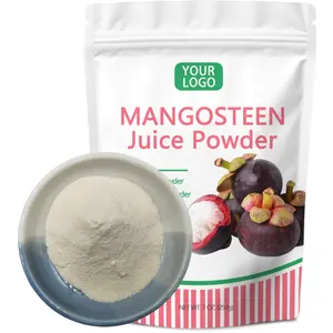 Prix d'usine en gros 100% poudre de mangoustan organique soluble dans l'eau poudre de jus de fruit de mangoustan