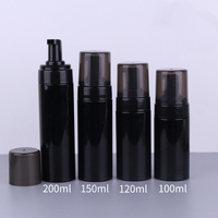 Haute qualité 150ml 200ml noir pompe mousse distributeur bouteille approvisionnement d'usine