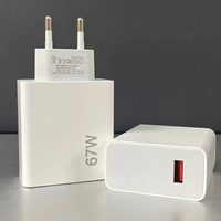 Chargeur rapide pour téléphone 67W avec câble USB de 1 m, kit multi-protocoles QC3.0, logo personnalisé, chargeur à protocole complet, charge rapide