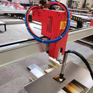 โต๊ะตัดพลาสม่า CNC ขนาดเล็กพร้อมรางนำทาง - เครื่องตัดพลาสม่า CNC แบบพกพาแขนคู่ 1500x3000 - Product Image 2