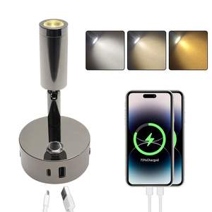 Aluminio RV Yate Barco Interior Luz LED 10V30V Amplio voltaje Atenuación táctil Puertos USB duales Carga rápida de la TYPE-C - Product Image 1