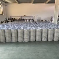 Nouveau filtre à air pré-filtrant en fibre synthétique moyenne haute efficacité 99,99 % avec porosité de 5 µm, taille standard, garantie 1 an