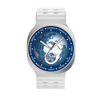 Montre connectée unisexe de luxe OEM, écran HD 1,52 pouces, moniteur de santé sportif, fréquence cardiaque, appels Bluetooth, assistant IA, charge sans fil