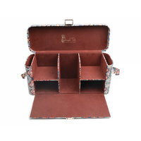 Boîte à Gâteaux de Lune Carrée Portable en Cuir PU Écologique de Luxe, Faite à la Main avec Gaufrage et Lamination Mate, Certifiée BSCI, Personnalisable pour Nouilles