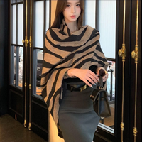 Écharpe longue respirante à imprimé camouflage de luxe léger pour femme, nouvelle collection automne, style européen et américain rétro, châle haut de gamme polyvalent