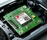 Module combiné GSM/GNSS SIM868 SIMCOM, GPS/GLONASS quadri-bande pour le suivi des véhicules et la gestion des actifs