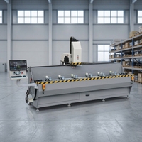 Herramienta de Corte de Perfiles de Ventanas con Control Inteligente de Posicionamiento de Precisión, Máquina de Perforación y Fresado de Aluminio CNC Automática