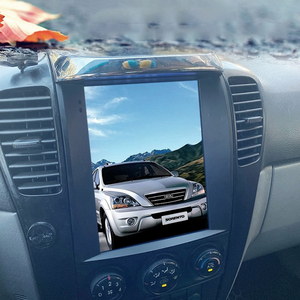 Reproductor de Video para Auto con Pantalla Tesla, Android 13, 8GB de RAM, 128GB de ROM, Radio para <span class=keywords><strong>KIA</strong></span> <span class=keywords><strong>SORENTO</strong></span> 2004 2006, Navegación GPS, Unidad Principal Multimedia - Product Image 1