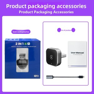 Horizontal <b>Plug</b>-in CarPlay Box Converts Original Car Wired CarPlay Wireless CarPlay for Toyota Camry/COROLLA 8.0inch Capacitive - Product Image 5