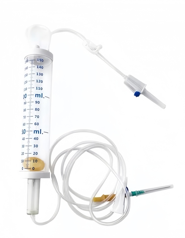 Disposable Infusion Set with Burette
