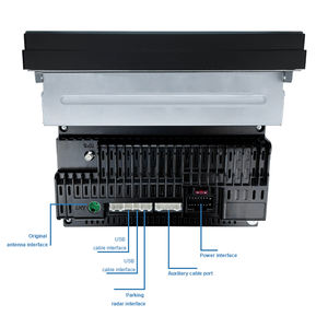 Lecteur vidéo de voiture 9 pouces <span class=keywords><strong>1</strong></span> din stéréo 1G16G/1G32G/ 2G32G/ 4G64G/ 6G 128G universel Hd écran tactile Auto <span class=keywords><strong>Radio</strong></span> Android Single Din - Product Image 5