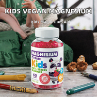 Gommes de citrate de magnésium pour enfants - Vitamine végétalienne pour enfant
