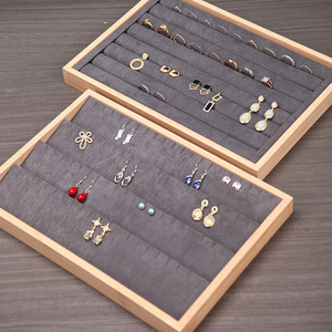 Présentoir à bijoux en bois de haute qualité, présentoir élégant pour bijoux - Product Image 2