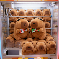 EN STOCK – Jouets en peluche Capybara mignons de 25 cm, vente en gros, jouets pour enfants, animaux en peluche de 8 pouces pour machine à griffes