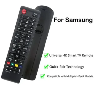 NUOVO <span class=keywords><strong>TELECOMANDO</strong></span> UNIVERSALE BN59-01199F per <span class=keywords><strong>TV</strong></span> <span class=keywords><strong>SAMSUNG</strong></span> LED LCD HD <span class=keywords><strong>SMART</strong></span> UN32J4500AFXZA UN50J6200AFXZA UN65JU640AFXZA UN48JU6400FXZA - Product Image 3