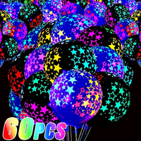 Ballons en latex fluorescents ronds 2027, points lumineux, décoration de fête d'anniversaire, mariage, cadeaux pour enfants, ballon LED LB020