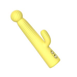 Không thấm nước này Silicone Vibrator Cung cấp kép kích thích cho kết hợp nội bộ và bên ngoài niềm vui - Product Image 2