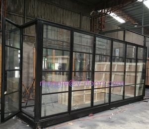 Grande Porta Pieghevole in Ferro, Porta Bifold Moderna in Acciaio Personalizzata, Porta Accord in Ferro - Product Image 4