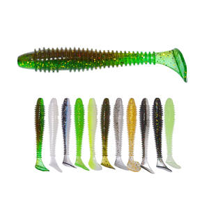 Afishlure Lure T-Schwanz <span class=keywords><strong>Ultimate</strong></span> Inshore Angel köder 40mm 55mm 70mm Jig Head Hook Bait - Product Image 1