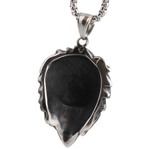 Collar de Moda para Hombre con Colgante de Cabeza de León en Acero Inoxidable, Diseño Animal, para Uso Diario, Regalo, Joyería - Product Image 4