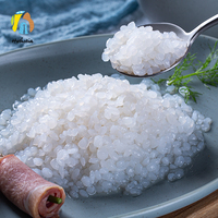Riz rond konjac végétalien hypocalorique à faible IG couscous Shirataki instantané disponible en boîte ou en sac