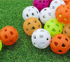 Nuevo OEM al por mayor interior al aire libre Golf hueco PE bola 42mm práctica bola Mini Pickleball con nueva forma de diseño - Product Image 6