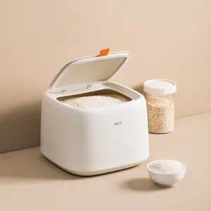 Küche 10KG Reis Vorrats behälter Kunststoff Reis Aufbewahrung sbox Reissp ender Vorrats behälter