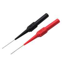 JIALUN Sonde de test en laiton 0.7mm avec boîtier en nylon 45 90 135 degrés aiguille de perçage d'isolation pour les applications électriques