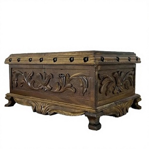 Silla de Comedor de Madera Maciza Tallada y Pulida de Primera Calidad Tradebyd, Muebles Hechos a Mano, Decoración del Hogar, Espacios de Comedor Elegantes - Product Image 2