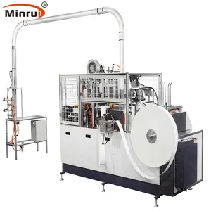 Semi automatic low cost paper cup and plate making machine for sale