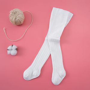 <span class=keywords><strong>Mallas</strong></span> de algodón peinado <span class=keywords><strong>para</strong></span> bebé recién <span class=keywords><strong>nacido</strong></span>, medias blancas, tejido con Cable, sin costuras, primavera y otoño - Product Image 5