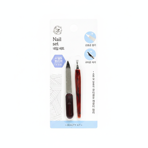 Manicure & Pedicure Set with Nail <b>File</b> & Trimmer for Professional & Home Use - Product Image 2