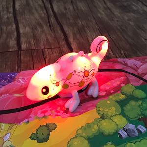 Vaca feliz 777-613 Juguete Inmensidad Originalidad Cambio de color BO Camaleón inductivo Juguetes Seguir las líneas para niños - Product Image 4