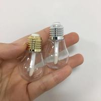 Emballage personnalisé de tubes de gloss à lèvres vides en forme de bulbe de 9 ml