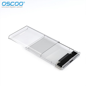 Carcasa Externa Oscgo de 2.5 Pulgadas para SSD/HDD, USB 3.0, Transparente, para Disco Duro Portátil - Product Image 2