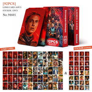 92 piezas de tarjetas fotográficas y pegatinas de la banda KPOP Enhypen/Movies, regalo para fans, manualidades de papel, impresión digital, colección de decoración de Guangdong - Product Image 1