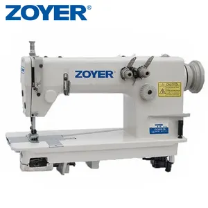 ZY3800-2 Zoyer Automatic Two Needle Chain Stitch Sewing Machine Hot Sale Flat-Bed Computerized Factories Garment Shops