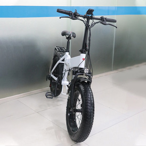 Vélo électrique pliant tout-terrain pour adultes, pneus larges, hybride, pour la ville, vente en gros d'usine, pas cher - Product Image 6