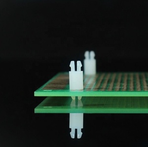 Elekh Brass 3Mm 4Mm Lỗ Spacer Standoff Nylon Nhựa PCB Hỗ Trợ Khóa Snap-Trong Bài Viết Cách Điện PCB Standoffs - Product Image 5