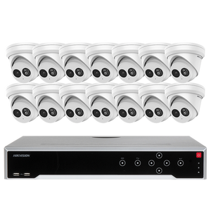 Hik 4K Caméra Vidéo <span class=keywords><strong>Surveillance</strong></span> Caméra de Sécurité 32 Canaux 1.5U 16 PoE 16TB NVR Intérieur Extérieur Système de Caméra PoE - Product Image 5