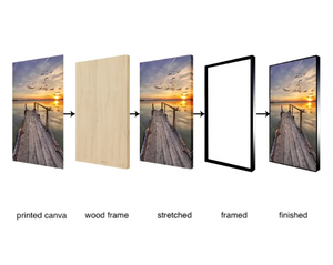 Venta caliente paisaje 3D pintura al óleo pintada a mano rojo blanco dorado amarillo árbol sobre lienzo enmarcado pared arte decoración del hogar - Product Image 6