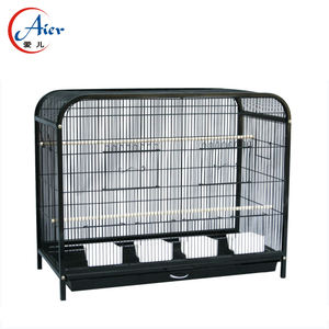 Jaula Apilable para Pájaros de Hierro y Plástico para Loros y Canarios, Ecológica, Extra Grande, Envío Gratuito, Económica, con Bandeja de Plástico - Product Image 2