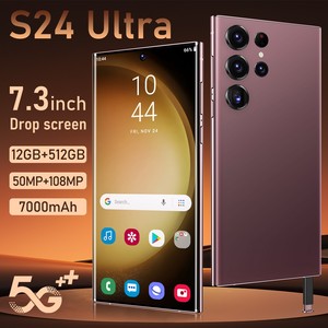 2025 Mới Ban Đầu S24 Siêu Điện Thoại Di Động 5G 7.3-Inch 12GB + 512GB Deca Core CPU HD Nhanh Chóng Sạc Điện Thoại Di Động - Product Image 1