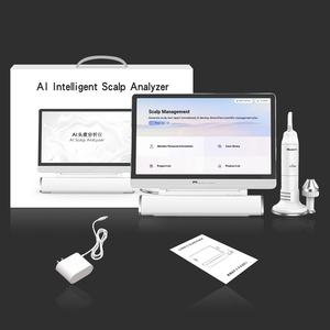 Meiboyi AI analyse intelligente analyseur de cuir chevelu détection de cheveux analyseur de peau de cuir chevelu analyse de cheveux testeur d'humidité analyseur de cheveux - Product Image 5