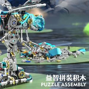 MJI 13086 Dragonfly Creative <strong>Mechanical</strong> MOC <strong>Building</strong> Educational Puzzle Assemble Block Plastic <strong>Model</strong> Construction Toy Set