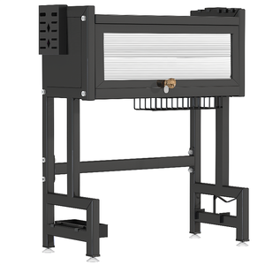 Égouttoir et Support de Rangement de Cuisine en Métal Multifonctionnel pour Évier ou Plan de Travail - Product Image 4