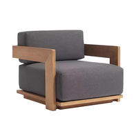 Ensemble de canapés en alliage d'aluminium pour l'extérieur, style moderne, avec coussins à séchage rapide, pour jardin, terrasse, véranda, salle à manger, hôtel