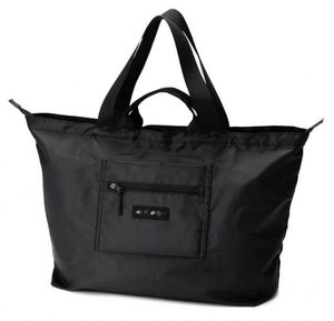 Large Capacity Custom logo Ripstop Polyester Reusable Collapsible Reusable Ultralight <b>Folding</b> Tote <b>Bag</b> for Travel Shopping - Product Image 1